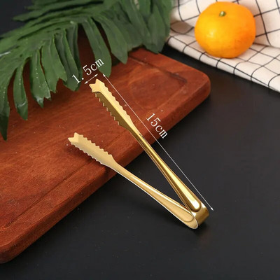 Dropshipping roostevabast terasest köögi grilltangid Mittenakkuvad nutikad grillilihaklambrid toiduvalmistamisklambrid Kuldsed/hõbedased tarvikud