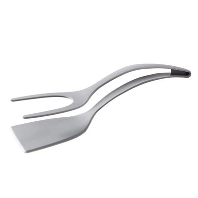 Daugiafunkcinės 2 viename mentelės žnyplės virtuvės kiaušinių kepsniams skrudintai kumpiui keptos žnyplės Nelipnios žnyplės Nauji virtuvės priedai