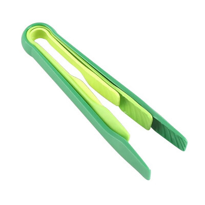 Spalvinga duonos spaustukų trijų dalių rinkinys PP plastikinis maisto spaustukas Daržovių segtukas Virtuvės maisto pyrago kepimo įrankis Virtuvės priedai