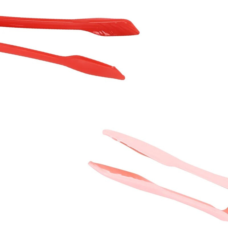 Spalvinga duonos spaustukų trijų dalių rinkinys PP plastikinis maisto spaustukas Daržovių segtukas Virtuvės maisto pyrago kepimo įrankis Virtuvės priedai