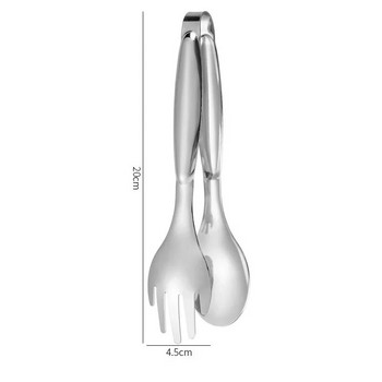 Щипки за храна от неръждаема стомана Златни кухненски прибори Бюфет Инструменти за готвене Щипки за барбекю Щипки за хляб Пържола Cocina Джаджи Кухненски прибори