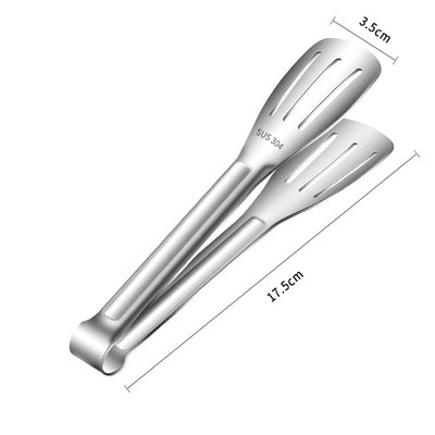 Libisemisvastased roostevabast terasest köögitoidutangid grill-liha-leiva serveerimisklamber Grill-puhvetklamber Toiduvalmistamise tarvikud 7/9/12 tolli