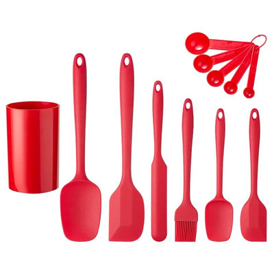 mittenakkuva pann Silikoonist spaatel 8-osaline majapidamislabidas Kööginõud Silikoonist köögitarvete komplekt