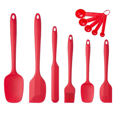 mittenakkuva pann Silikoonist spaatel 8-osaline majapidamislabidas Kööginõud Silikoonist köögitarvete komplekt