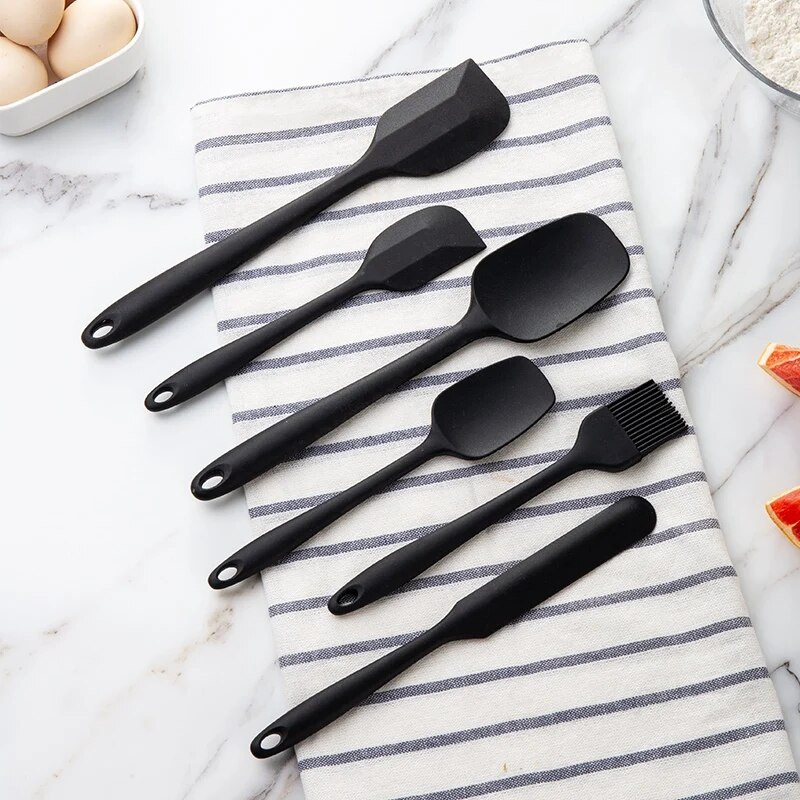 mittenakkuva pann Silikoonist spaatel 8-osaline majapidamislabidas Kööginõud Silikoonist köögitarvete komplekt