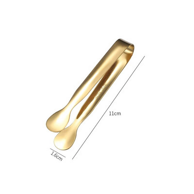 304 nerūdijančio plieno ledo kubelių spaustukai apvali galvutė Cukrus maistas BBQ konditerijos žnyplės Virtuvė Maisto gaminimas Serviravimo spaustukas Barinių reikmenys