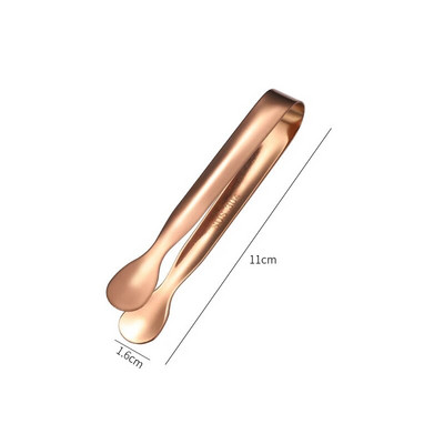 304 nerūdijančio plieno ledo kubelių spaustukai apvali galvutė Cukrus maistas BBQ konditerijos žnyplės Virtuvė Maisto gaminimas Serviravimo spaustukas Barinių reikmenys