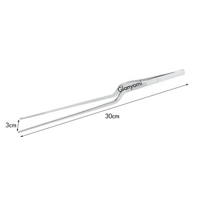 Värvilised 6/8/12-tollised köögitangid, roostevabast terasest kulinaarsed täppispintsetid BBQ-tangid – toidu kujundamine küpsetamiseks