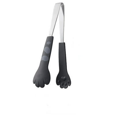 1vnt Mielos katės letenėlės formos Maisto spaustukai Ledo gnybtai Nerūdijančio plieno Kepimo Grilis spaustukas Virtuvės kepsnių duona Žnyplės Virtuvės priedai SML