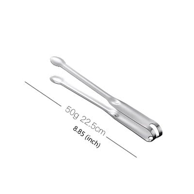 Onlycook 1kom 304 nehrđajući čelik kopče za kockice leda okrugle glave hvataljke za šećer za hranu roštilj pecivo kuhinjska stezaljka za posluživanje bar bar pribor