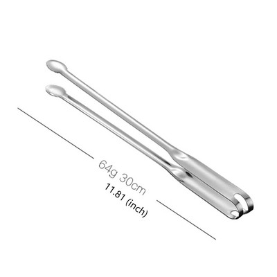 Onlycook 1kom 304 nehrđajući čelik kopče za kockice leda okrugle glave hvataljke za šećer za hranu roštilj pecivo kuhinjska stezaljka za posluživanje bar bar pribor