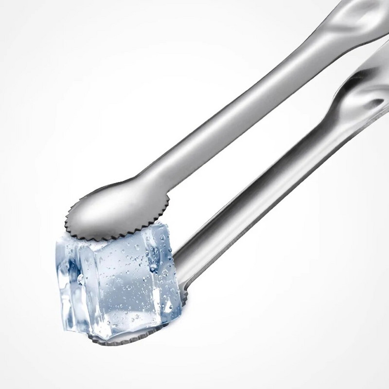 Onlycook 1kom 304 nehrđajući čelik kopče za kockice leda okrugle glave hvataljke za šećer za hranu roštilj pecivo kuhinjska stezaljka za posluživanje bar bar pribor