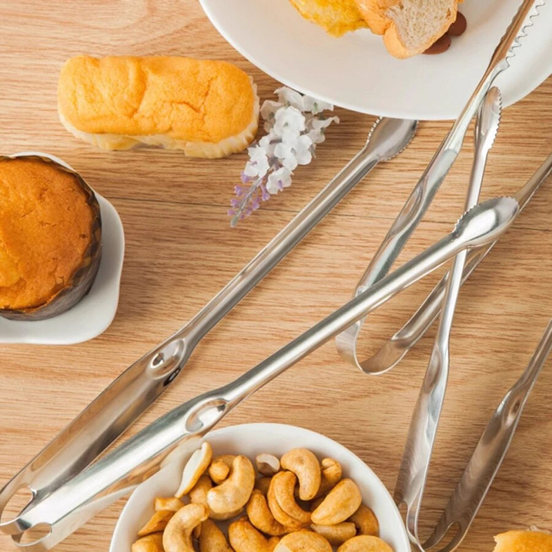 Onlycook 1kom 304 nehrđajući čelik kopče za kockice leda okrugle glave hvataljke za šećer za hranu roštilj pecivo kuhinjska stezaljka za posluživanje bar bar pribor