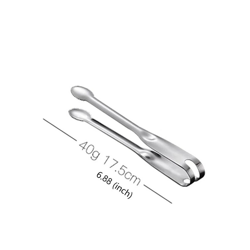 Onlycook 1kom 304 nehrđajući čelik kopče za kockice leda okrugle glave hvataljke za šećer za hranu roštilj pecivo kuhinjska stezaljka za posluživanje bar bar pribor