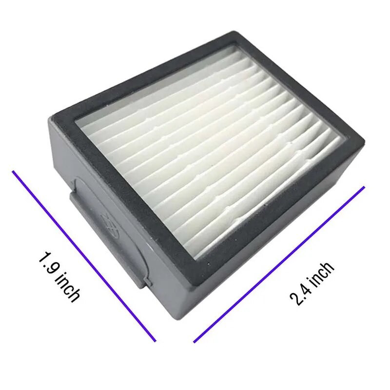 Φίλτρο Hepa + Πλαϊνή βούρτσα + Βούρτσα Ρολό + σακούλες σκόνης Ανταλλακτικά για iRobot Roomba i7 E5 E6 I Series Ηλεκτρική σκούπα