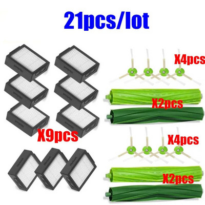 Piederumi Birste Roll Sānu Brush Hepa filtrs priekš iRobot Roomba i7 E5 E6 I Series robotu putekļsūcēja rezerves daļas