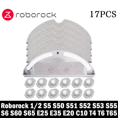Za Xiaom Roborock S5 S50 S51 S55 S6 S60 S6 Pure Dodaci za usisivače HEPA Filter Mop Bočna glavna četka Rezervni dijelovi