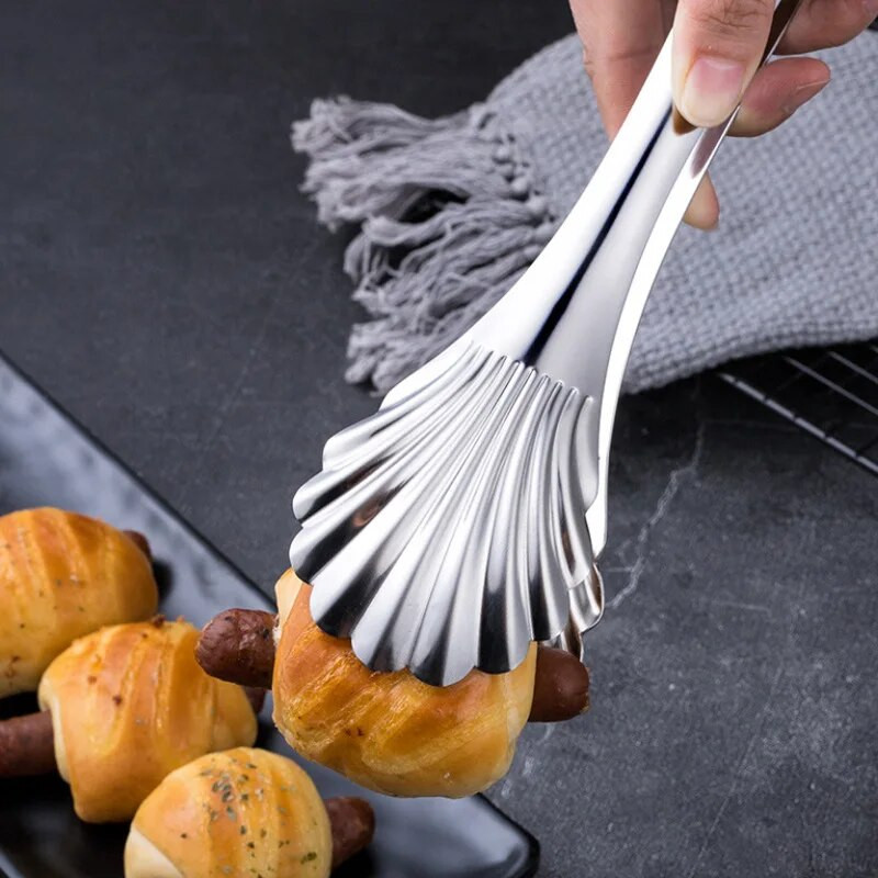 Creative Shell Bongs BBQ Κλιπ κέικ από ανοξείδωτο ατσάλι Σφιγκτήρας για μπριζόλες τροφίμων Μαγειρικά σκεύη Μαγειρικά σκεύη Αξεσουάρ κουζίνας