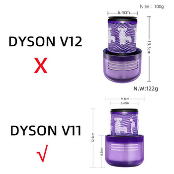 Hepa Post Filter Вакуумни филтри Замяна за Dyson V11 Torque Drive V11 Animal Detect Cordless Vacuum Parts Replace Filte