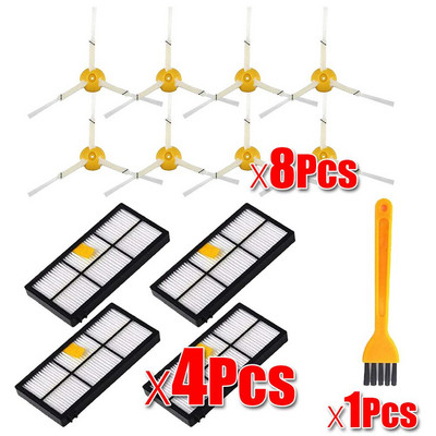 Φίλτρα HEPA Αντικατάσταση εξαρτημάτων κιτ βούρτσας για Σειρά IRobot Roomba 805 860 861 865 866 870 871 880 885 960 966 980