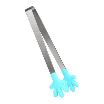 Kūrybinis silikoninis maisto spaustukas Neslystantis virtuvės priedai Maisto žnyplės Virtuvės kepsnys kepsnys kepsnys salotos duonos spaustukas