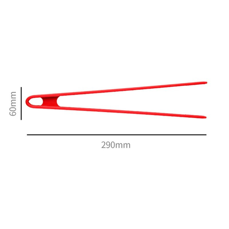 Clip de pâine din silicon Design dintr-o bucată Anti-fierbinte Anti-alunecare Suport alimentar multifuncțional Cleste pentru spaghete Accesorii pentru unelte de bucătărie