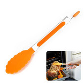 Clestă pentru mâncare Clestă de bucătărie din oțel inoxidabil din silicon din nailon Clemă de gătit antiderapante Unelte pentru salată pentru grătar Accesorii de bucătărie pentru grătar