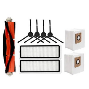 Levehető főkefe Hepa szűrős oldalkefe felmosó kendő Xiaomi Mi STYTJ05ZHM Robotporszívó-Mop 2 Ultra Cleaner alkatrészhez
