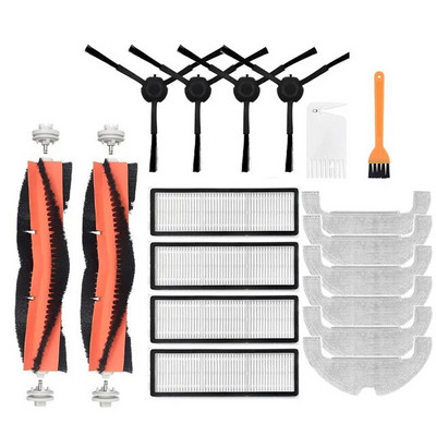 Levehető főkefe Hepa szűrős oldalkefe felmosó kendő Xiaomi Mi STYTJ05ZHM Robotporszívó-Mop 2 Ultra Cleaner alkatrészhez