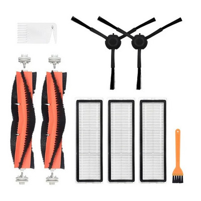 Levehető főkefe Hepa szűrős oldalkefe felmosó kendő Xiaomi Mi STYTJ05ZHM Robotporszívó-Mop 2 Ultra Cleaner alkatrészhez