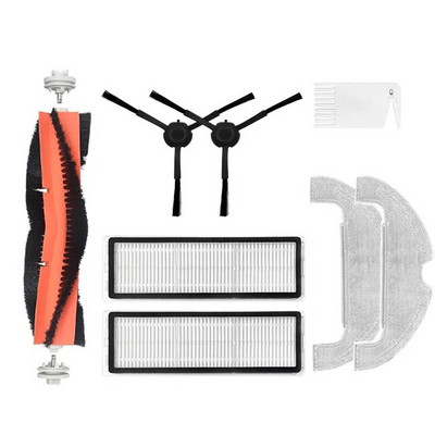Levehető főkefe Hepa szűrős oldalkefe felmosó kendő Xiaomi Mi STYTJ05ZHM Robotporszívó-Mop 2 Ultra Cleaner alkatrészhez