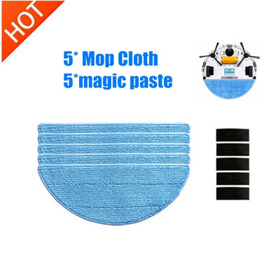 Πλαϊνή βούρτσα Πρωτεύον φίλτρο σκόνης Hepa φίλτρο σφουγγαρίστρα για chuwi ilife v5 v5s V3 V3s v5pro x5 ηλεκτρική σκούπα ρομπότ Ανταλλακτικά αξεσουάρ