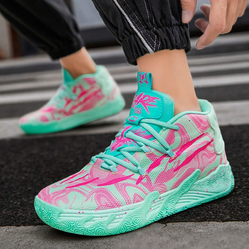 Žemi krepšinio bateliai vyriški, atsparūs dėvėjimuisi nauji jaunimo profesionalūs apsauginiai tikros kovos amortizaciniai sportiniai bateliai