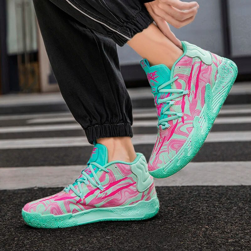 Žemi krepšinio bateliai vyriški, atsparūs dėvėjimuisi nauji jaunimo profesionalūs apsauginiai tikros kovos amortizaciniai sportiniai bateliai