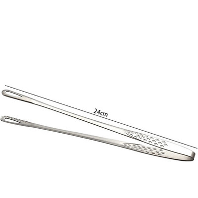 1 vnt. aukso 304 nerūdijančio plieno grotelių žnyplės kepsninės spaustukai virtuvės salotoms maisto žnyplės pincetai kepsninės kepimo spaustukas įrankis grotelių žnyplės