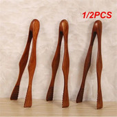 Cleste de bucătărie pentru gătit, 1/2 buc., unealtă pentru grătar, salată, friptură, pâine, clemă de prăjitură, cleme de lemn, accesorii de bucătărie pentru casă, 1/2 buc.