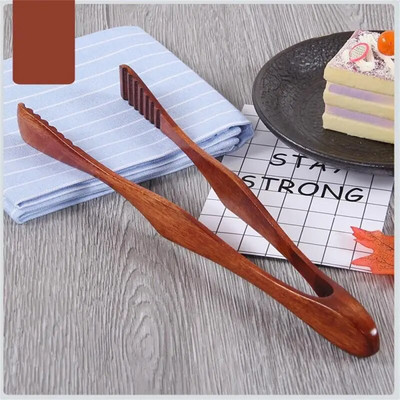 Cleste de bucătărie pentru gătit, 1/2 buc., unealtă pentru grătar, salată, friptură, pâine, clemă de prăjitură, cleme de lemn, accesorii de bucătărie pentru casă, 1/2 buc.