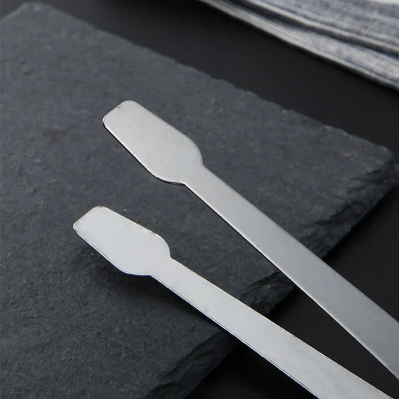 Mini hvataljke za hranu od nehrđajućeg čelika Stezaljka za kocke leda i šećera Stezaljka za odrezak kruha Srebrna pinceta Pribor za kuhanje u kućnoj kuhinji