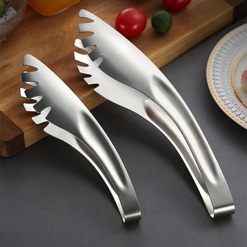 Polukružni nazubljeni zubi od nehrđajućeg čelika Hvataljke za pečenje hrane Odrezak Bife stezaljka Stezaljka za tortu Desert Kućni pribor