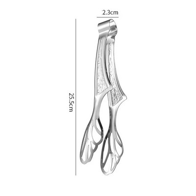 Clemă de gătit pentru friptură, grătar, din oțel inoxidabil, cu două fețe, clemă pentru friptură, ustensile de bucătărie