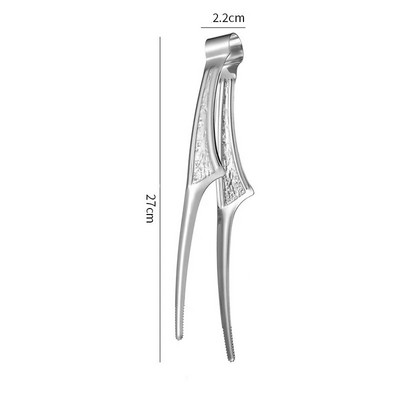 Clemă de gătit pentru friptură, grătar, din oțel inoxidabil, cu două fețe, clemă pentru friptură, ustensile de bucătărie