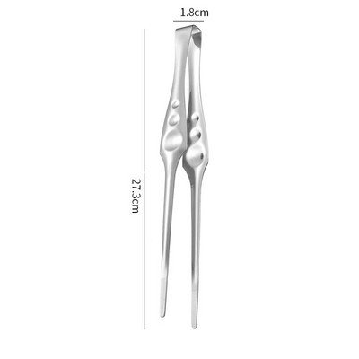 Clemă de gătit pentru friptură, grătar, din oțel inoxidabil, cu două fețe, clemă pentru friptură, ustensile de bucătărie