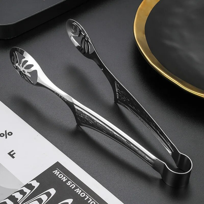 Clemă de gătit pentru friptură, grătar, din oțel inoxidabil, cu două fețe, clemă pentru friptură, ustensile de bucătărie