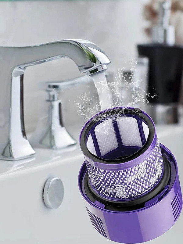 Filtre HEPA V10 de înlocuire lavabile pentru Dyson V10 Cyclone Series V10 Absolute V10 Animal V10 Total Clean, SV12 Piesa de înlocuire