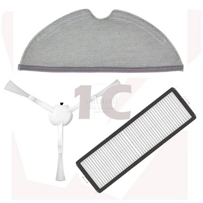 Skirta Xiaomi Mijia 1C 2C 1T MI roboto dulkių siurblio STYTJ01ZHM Dreame F9 ritininio šepečio Hepa filtro Mop roboto dulkių siurblio dalims