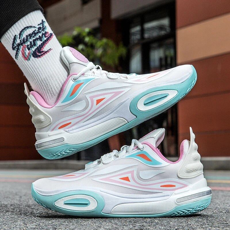 Wade city 11V2 баскетболни обувки мъжки обувки ниски нови шок-абсорбиращи професионални спортни обувки дишащи