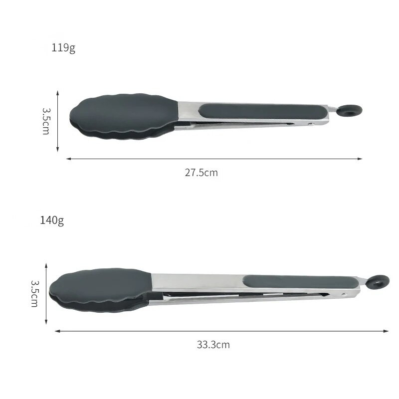 Cleste pentru grătar pentru grătar Salată pentru pâine Cles pentru gătit, grătar din oțel inoxidabil și unelte de bucătărie