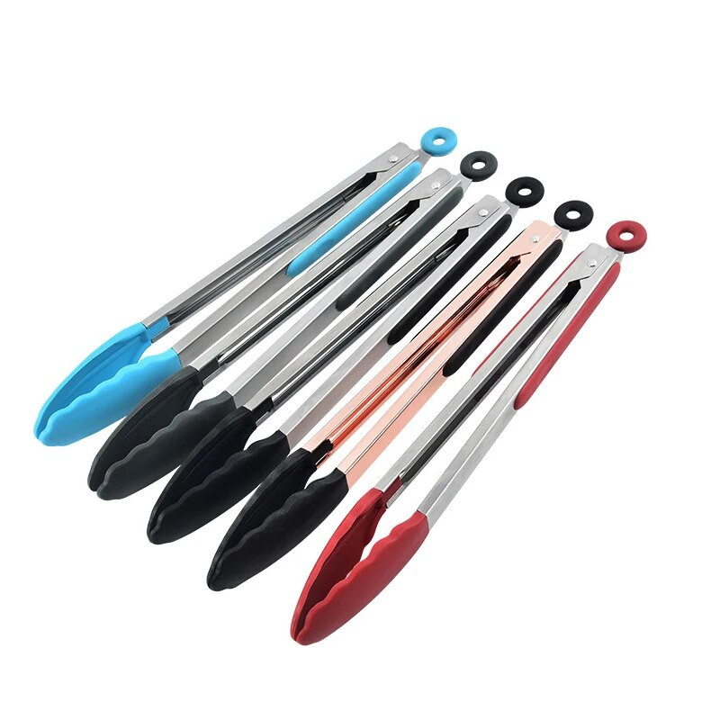 Cleste pentru grătar pentru grătar Salată pentru pâine Cles pentru gătit, grătar din oțel inoxidabil și unelte de bucătărie