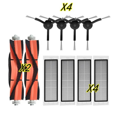 Za Xiaomi Rockrobo Vacuum V1 Dodaci za robotski usisivač Glavni valjak Bočna četka Hepa Kompleti dijelova filtera