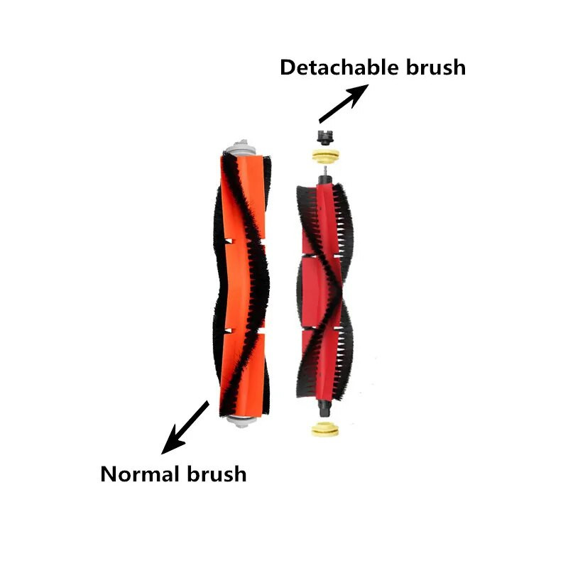 Za Xiaomi Rockrobo Vacuum V1 Dodaci za robotski usisivač Glavni valjak Bočna četka Hepa Kompleti dijelova filtera